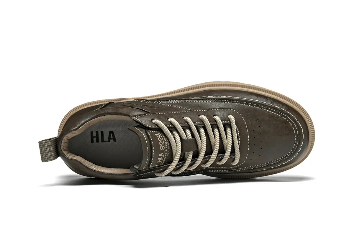 HLA Synthetic Leather Casual Fashion Work Shoes Men's 10
