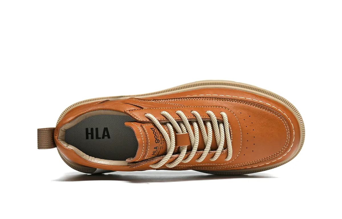 HLA Synthetic Leather Casual Fashion Work Shoes Men's 17