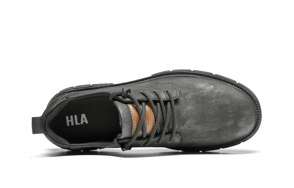 HLA Fashion Work Boots Skateboard Shoes Casual Platform Bata Men 10