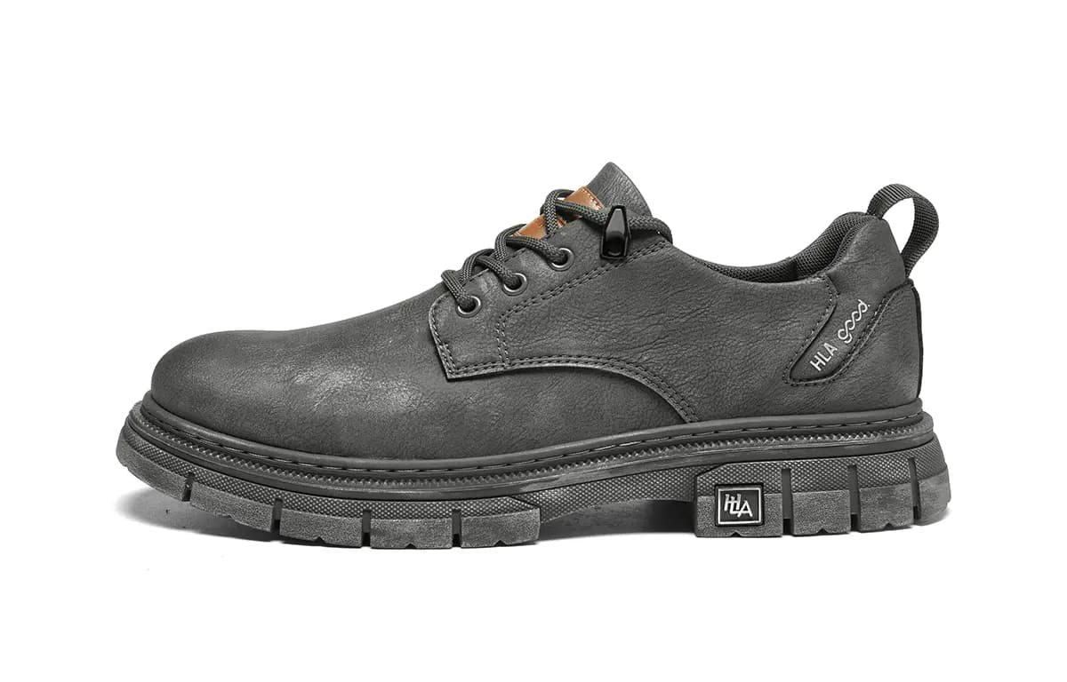 HLA Fashion Work Boots Skateboard Shoes Casual Platform Bata Men 8