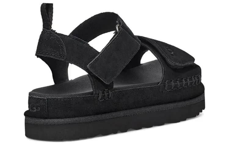 UGG Goldenstar Sandals Black Women's 5