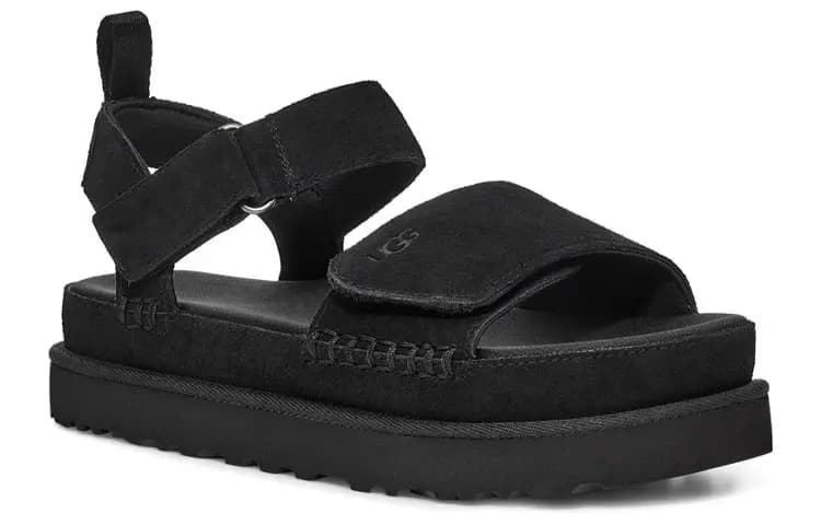 UGG Goldenstar Sandals Black Women's 3