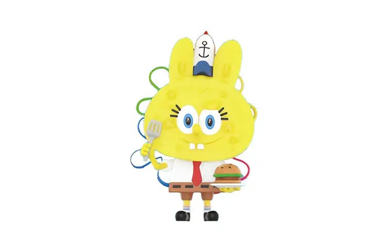 POP MART LABUBU SpongeBob Collection Blind Box Products Single Mystery Box/Full Box 12 Pcs 16