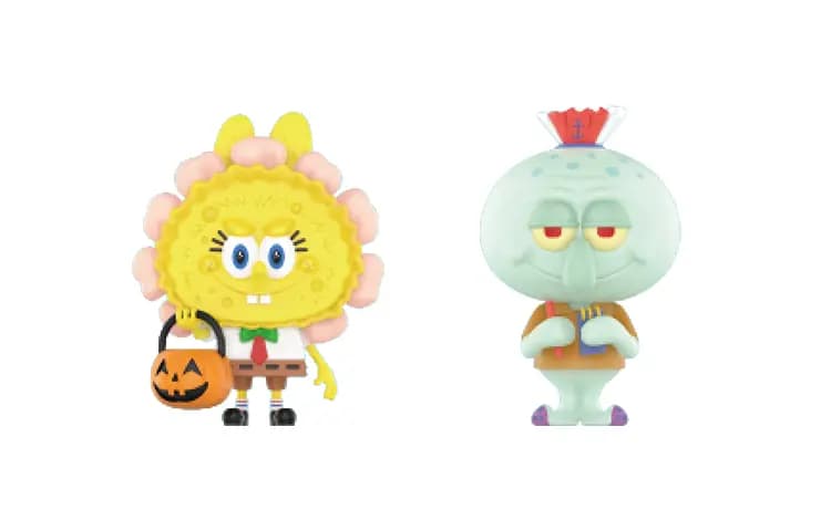 POP MART LABUBU SpongeBob Collection Blind Box Products Single Mystery Box/Full Box 12 Pcs 11