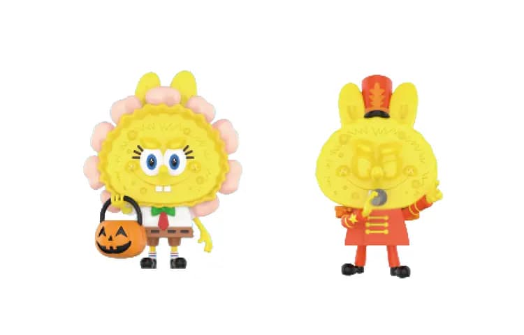 POP MART LABUBU SpongeBob Collection Blind Box Products Single Mystery Box/Full Box 12 Pcs 8