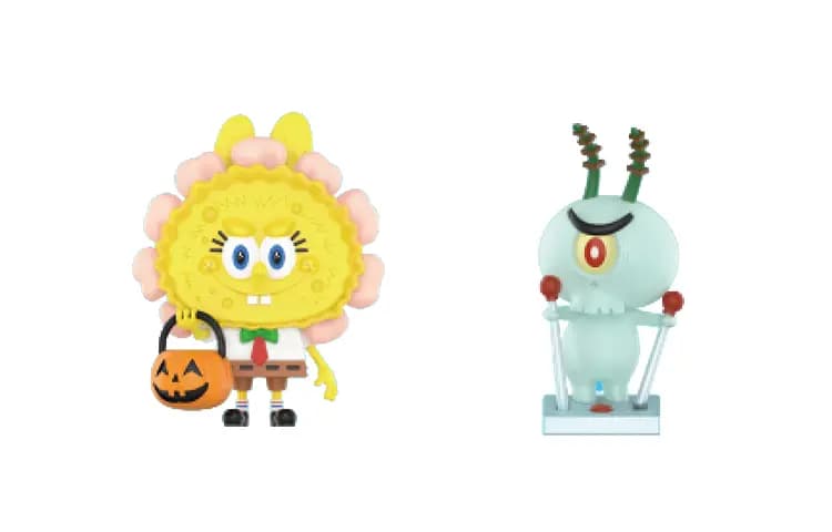 POP MART LABUBU SpongeBob Collection Blind Box Products Single Mystery Box/Full Box 12 Pcs 13