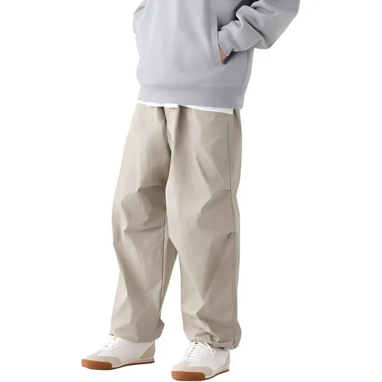 UNIQLO C Collection Unisex Şalvar Bej 3