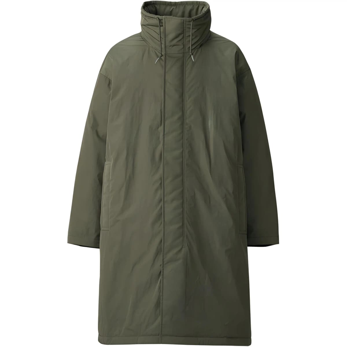 UNIQLO C Collection Palto Unisex 57 Tünd Zeytun 2