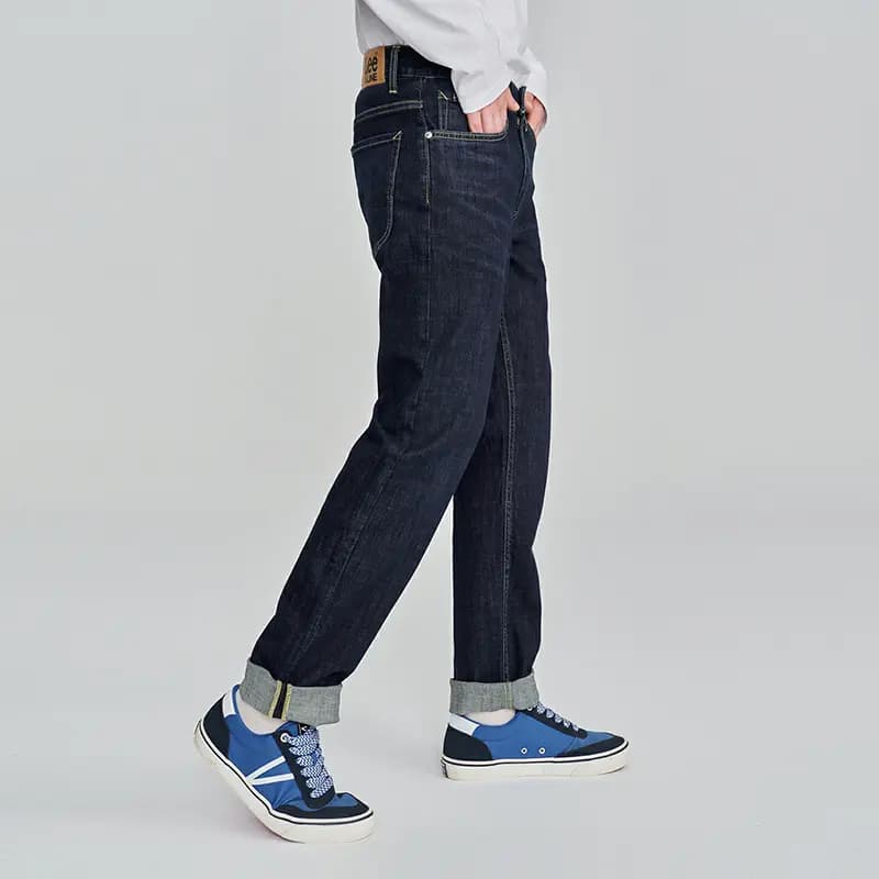 Lee FW24 726 Standard Jeans Kişi Tünd Göy 4
