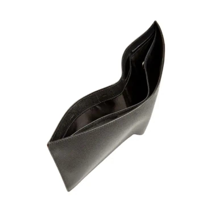 BALLY Thalek Dəri Pasport Qabı Kişi Qara 5