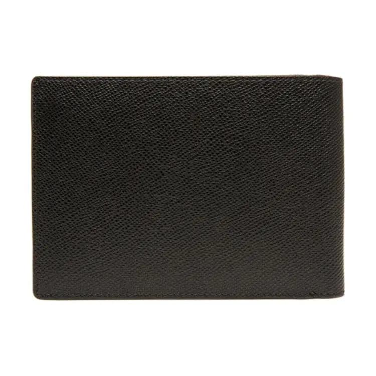 BALLY Thalek Dəri Pasport Qabı Kişi Qara 3