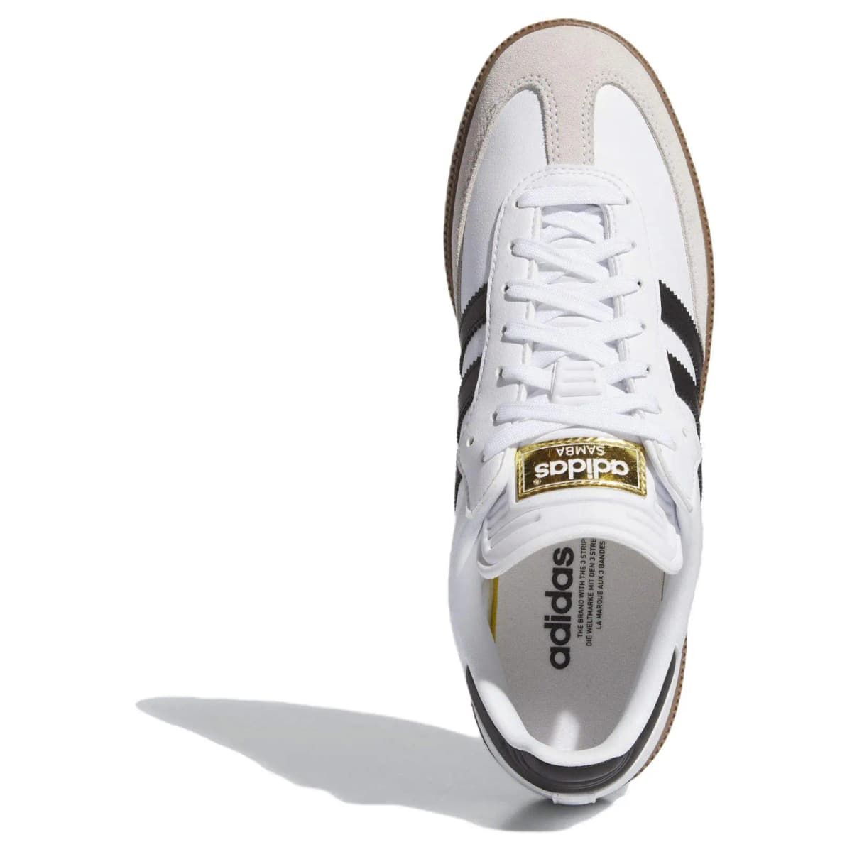 Samba Adidas Spikeless Golf 'White Black Gum' 4