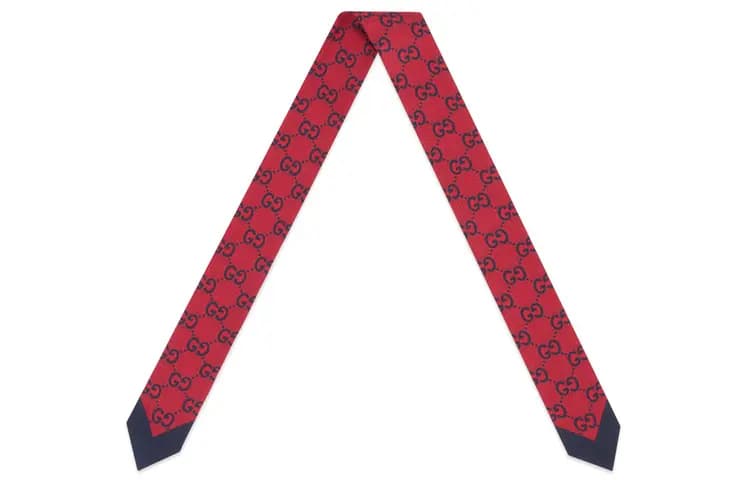 GUCCI Ties Men's Red 2