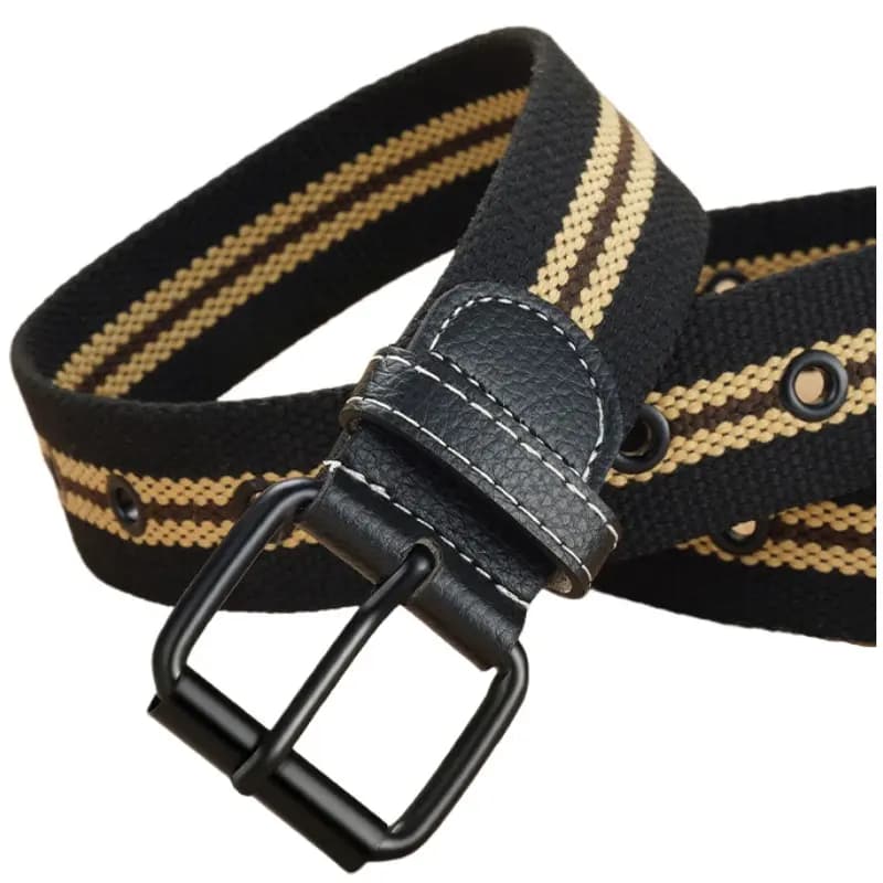 Warrior Canvas Belt Unisex Width: 3.8cm 2