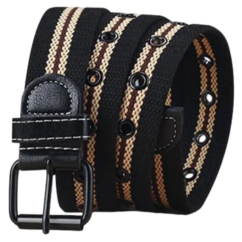 Warrior Canvas Belt Unisex Width: 3.8cm 3