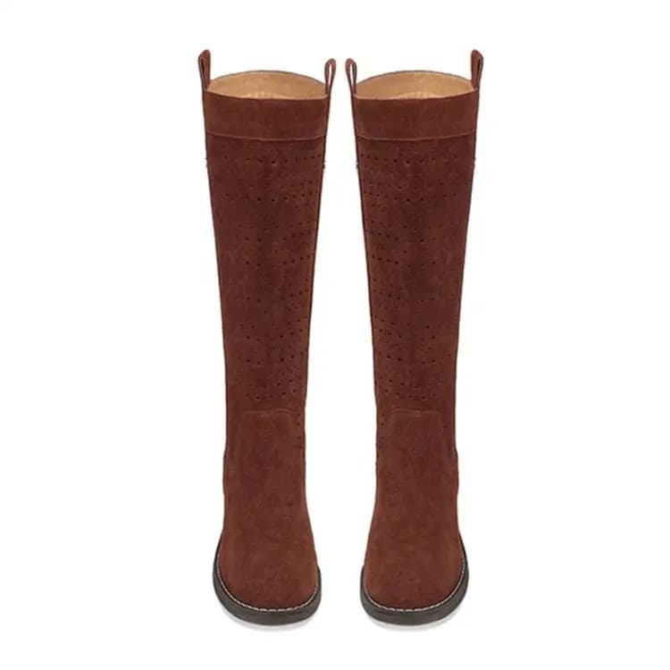 JESSICA SOPHIA Knee-high Boots 3cm Women's 5