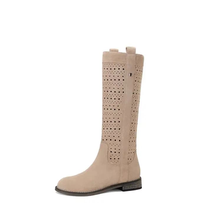 JESSICA SOPHIA Knee-high Boots 3cm Women's 6