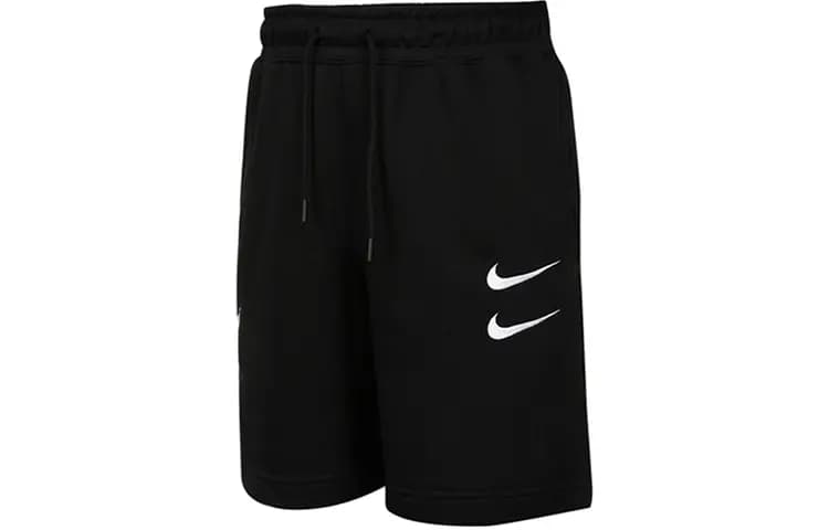 Nike Swoosh French Terry Kişi Şortu Qara