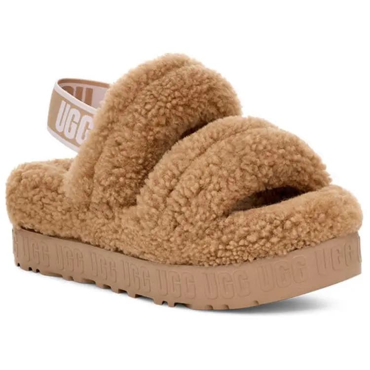 UGG Fashion Simple Slide Sandals Women's Sand 2