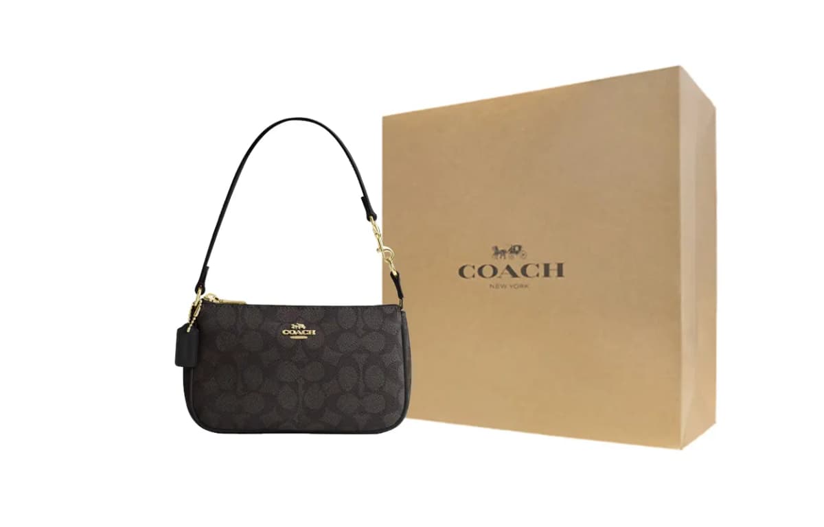 COACH Nolita Çanta Qadın Qızılı/Qəhvəyi/Qara 5