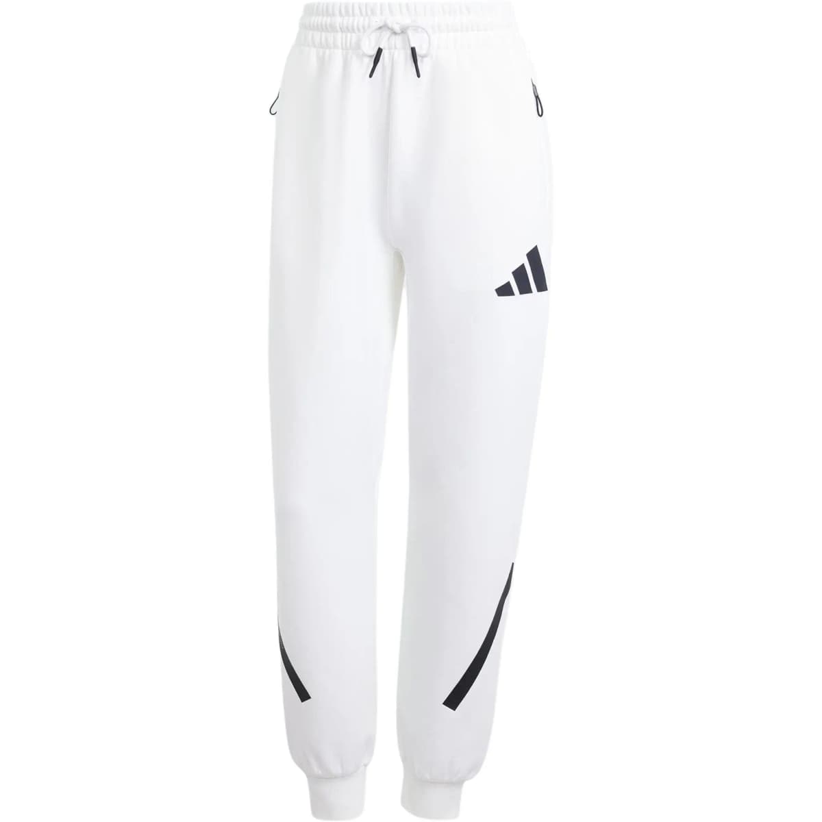 adidas TRACKSUIT BOTTOMS Qadın Şalvar Ağ