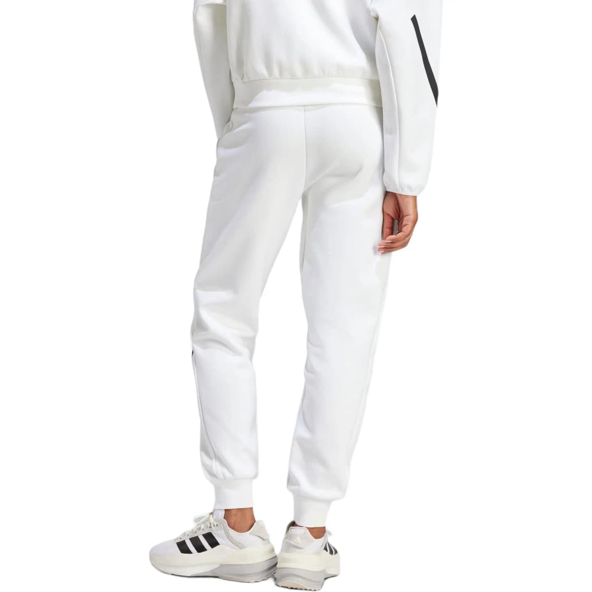 adidas TRACKSUIT BOTTOMS Qadın Şalvar Ağ 5