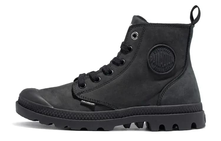 Palladium Pampa Qadın Martin Çəkmələri Qara