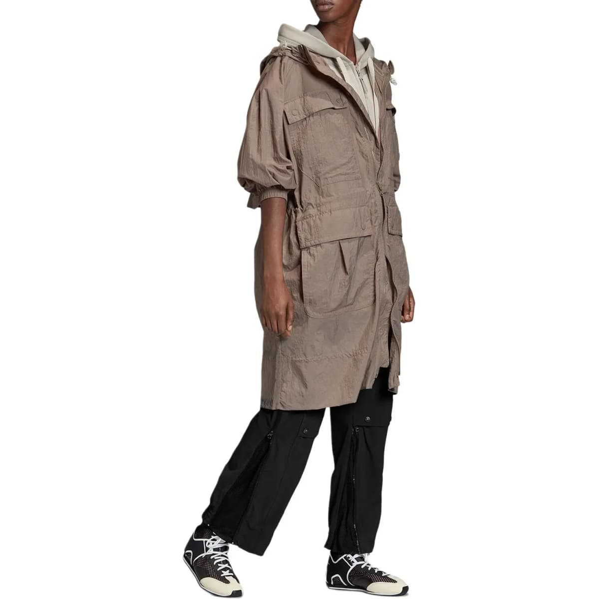 Adidas Trench Coats Women's Brown 5