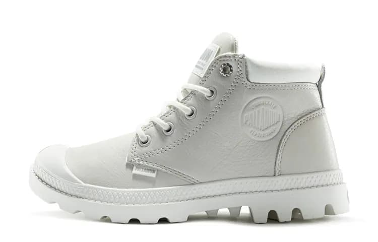 Palladium Pampa Qadın Martin Çəkmələri Ağ