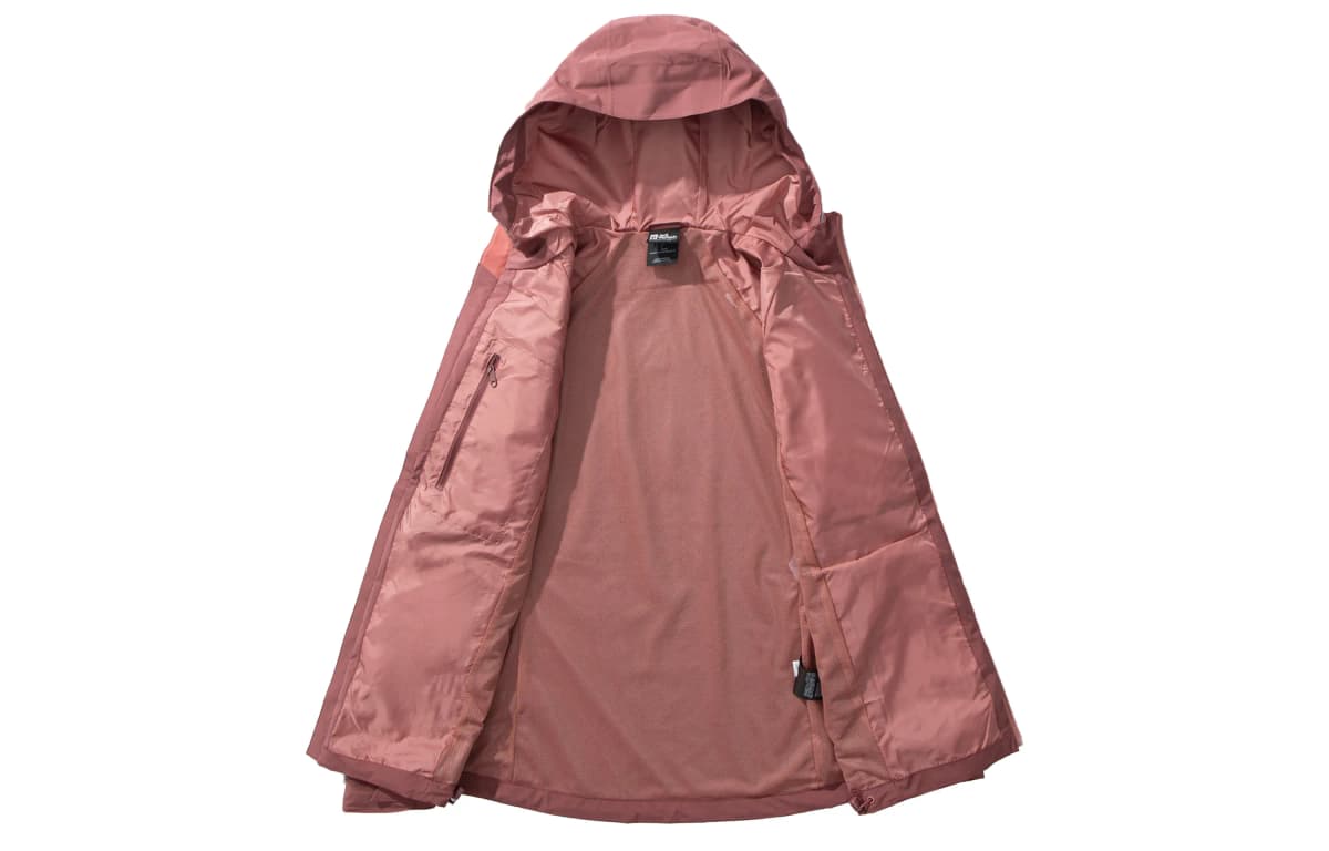 Jack Wolfskin Mountain Versatile Outdoor Hiking Waterproof And Windproof Windbreaker Jacket Women's 11