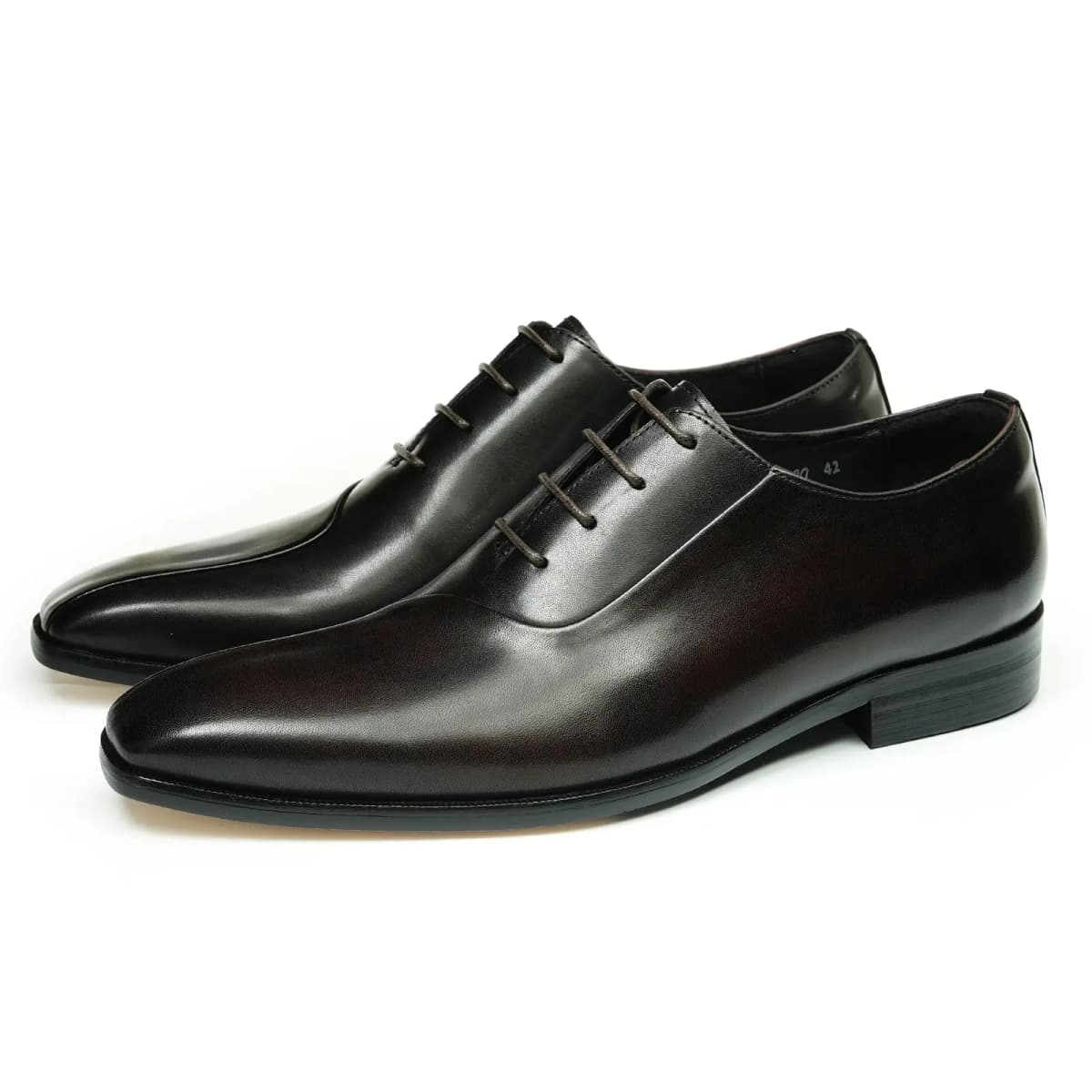ASTON M.JAZZ Calfskin Leather Business British Two-Tone Oxford Shoes Wedding High-End Dress Shoes Men's 12