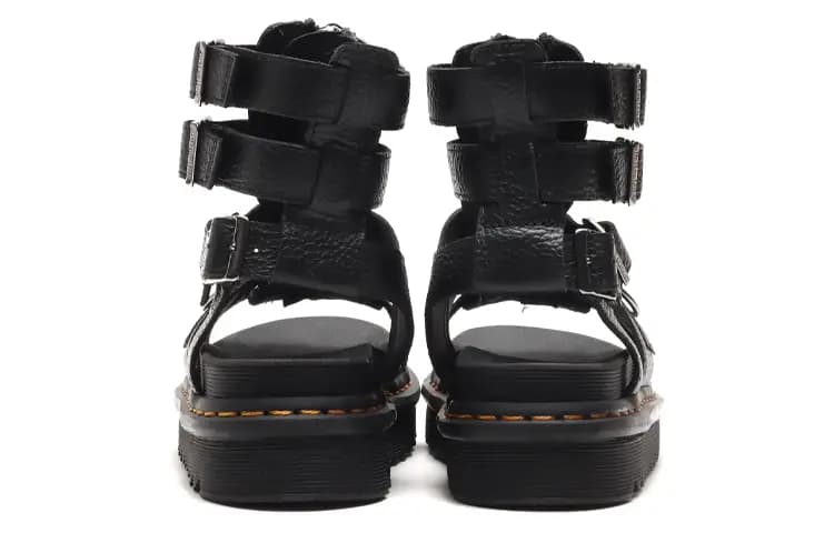 Dr.Martens Olson Platform Sandles Black Women's 5