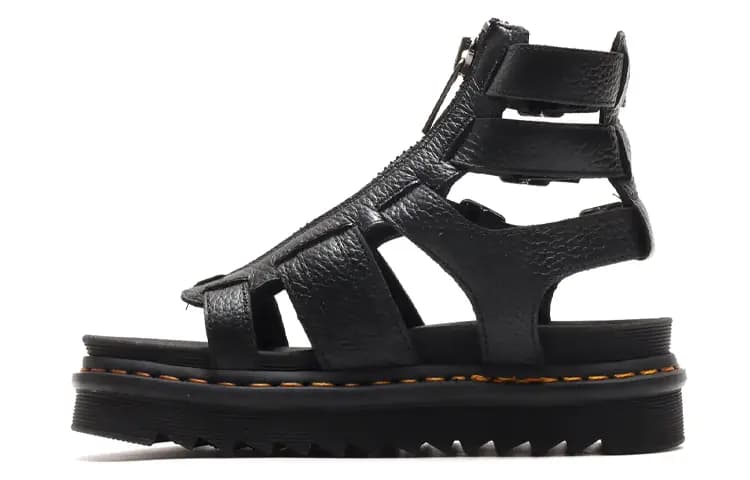 Dr.Martens Olson Platform Sandles Black Women's