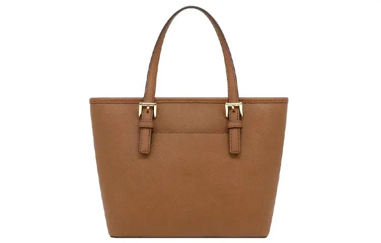 MICHAEL KORS Jet Set Dəri Çanta Qadın Qəhvəyi 4
