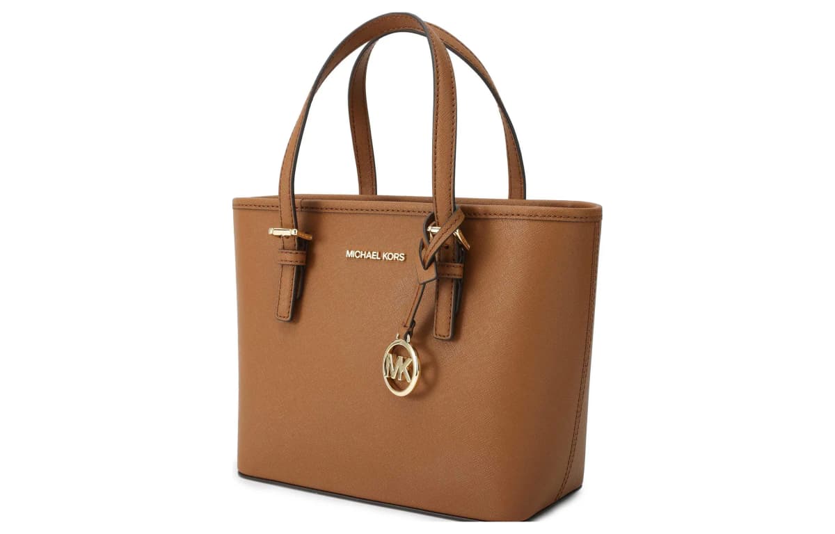 MICHAEL KORS Jet Set Dəri Çanta Qadın Qəhvəyi 2