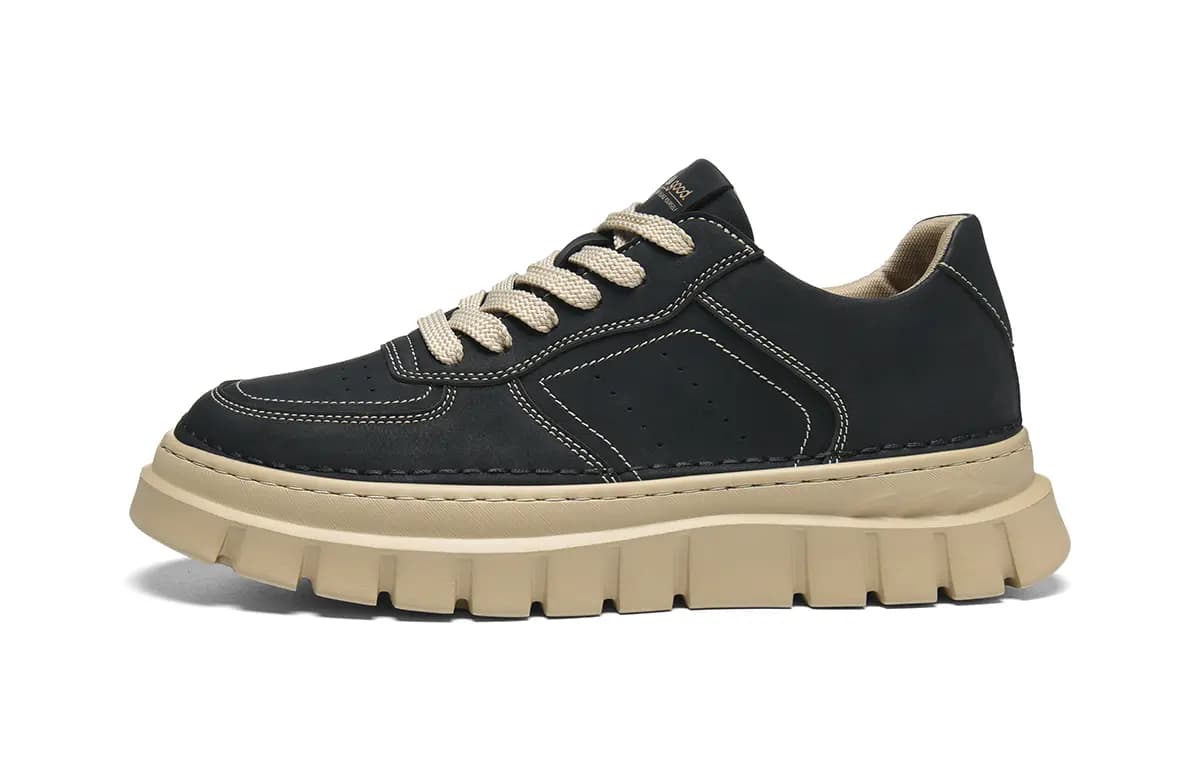 HLA Vintage Outdoor Casual Versatile Work Boots Low-Top Wear-Resistant Men's