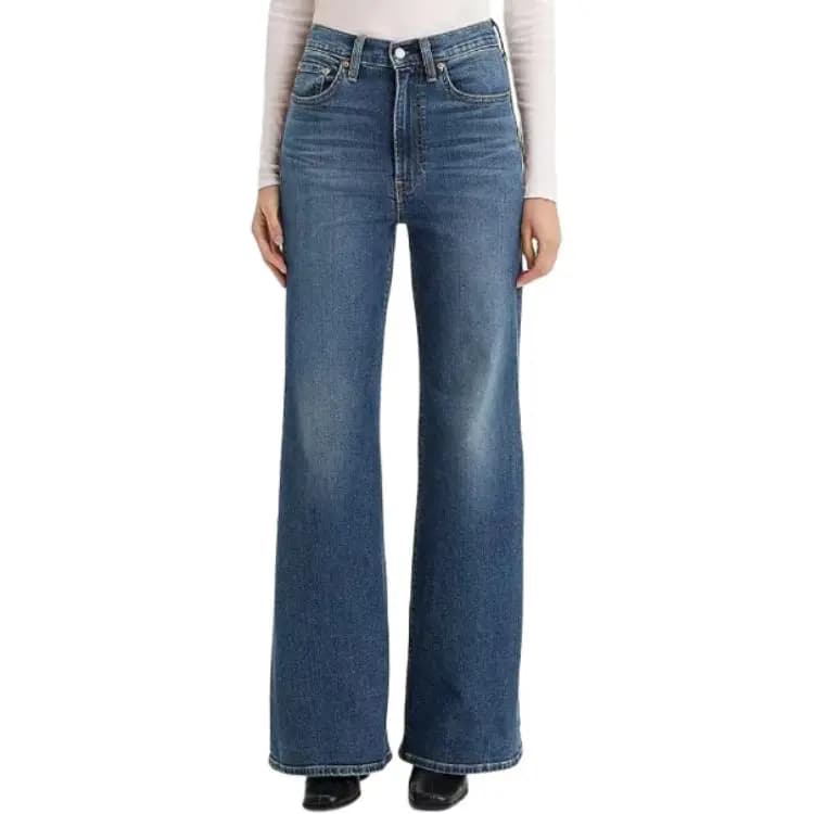 Levi's Qadın Cins Şalvarı Mavi