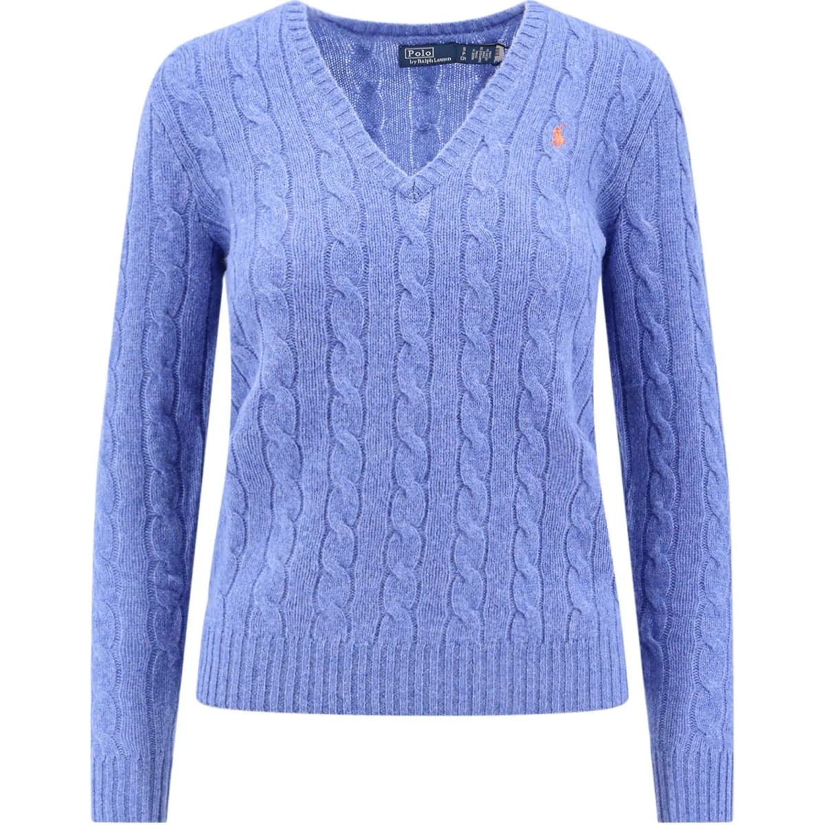 Ralph Lauren Cable-Knit V-Neck Jemper