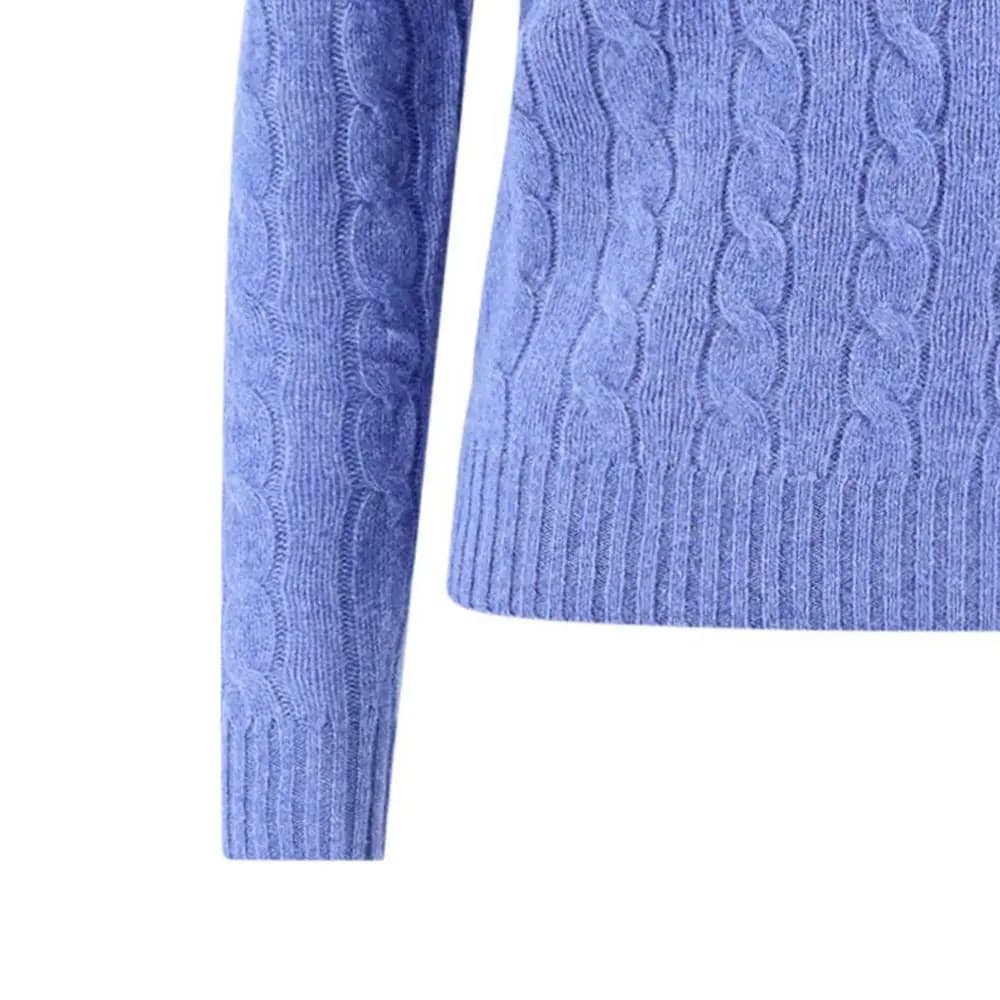 Ralph Lauren Cable-Knit V-Neck Jemper 8