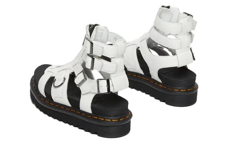 Dr.Martens Olson Sandals White Women's 5