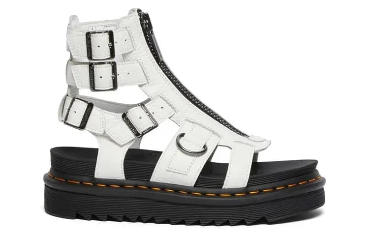 Dr.Martens Olson Sandals White Women's 2