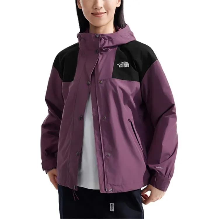 THE NORTH FACE City Outdoor Qadın Küləkeçirməz Pencəyi Bənövşəyi 4