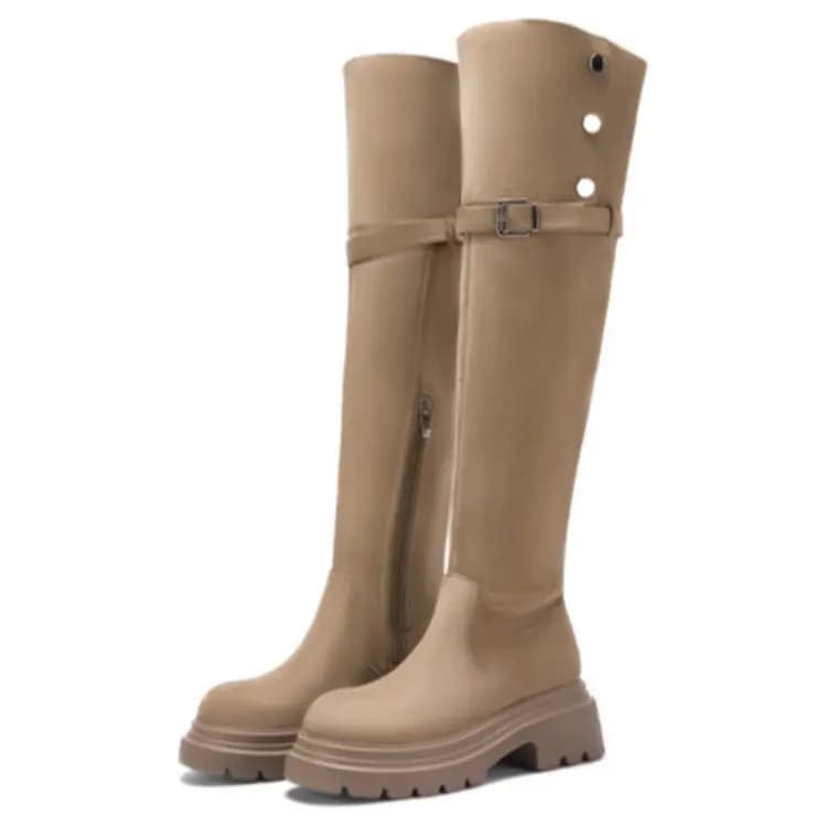 DAPHNE Comfortable Over-the-Knee Boots 6cm Women's 2