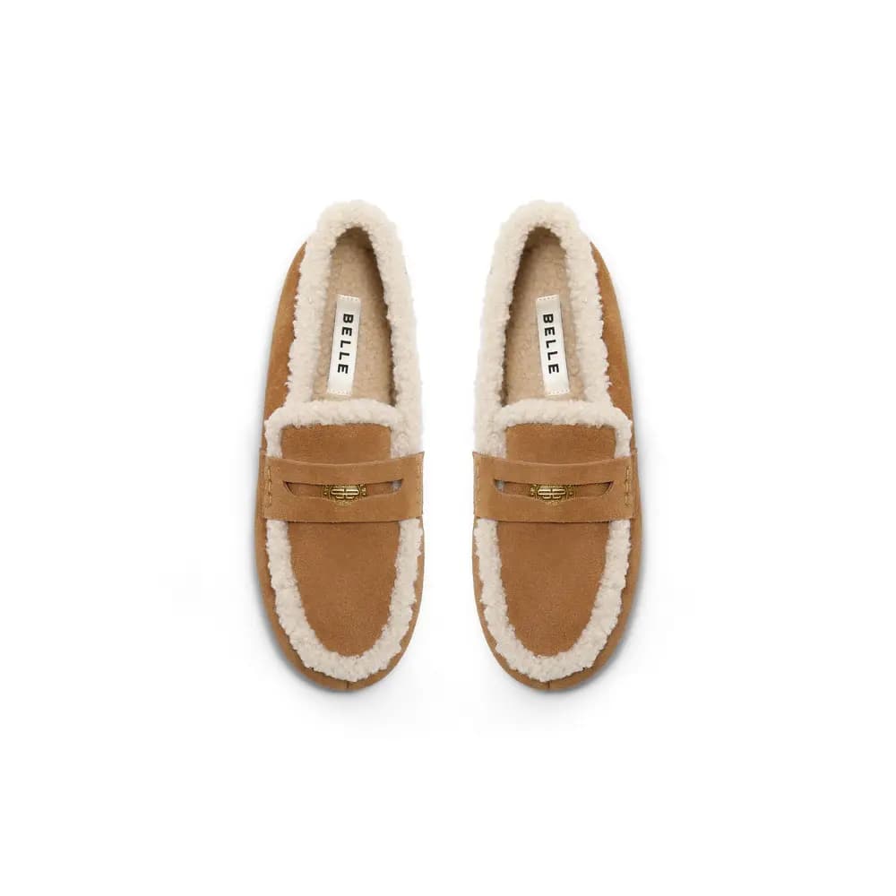 BELLE Dəri Qadın Loafer 4