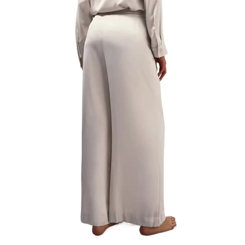 CALVIN KLEIN Pijama Şalvarı Qadın Bej 4