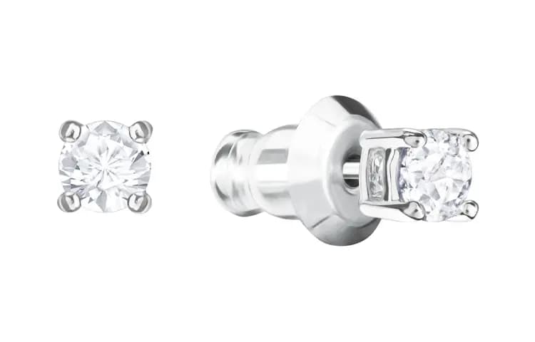 Swarovski Ağ Qızılı Sırğa Qadın 2