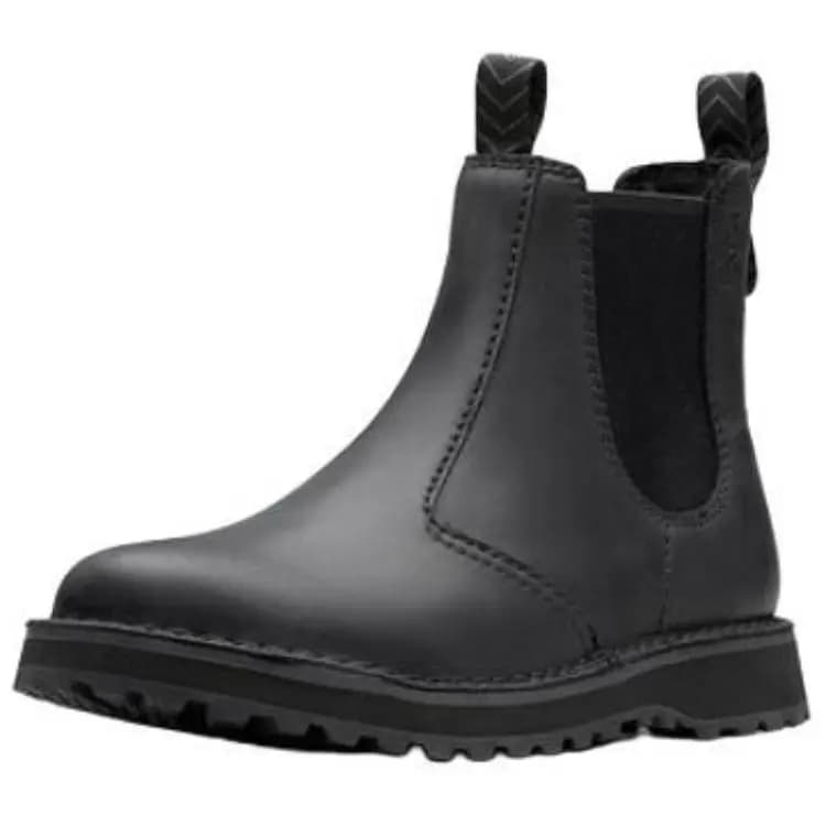 Clarks Chelsea Boots Men's Black 2