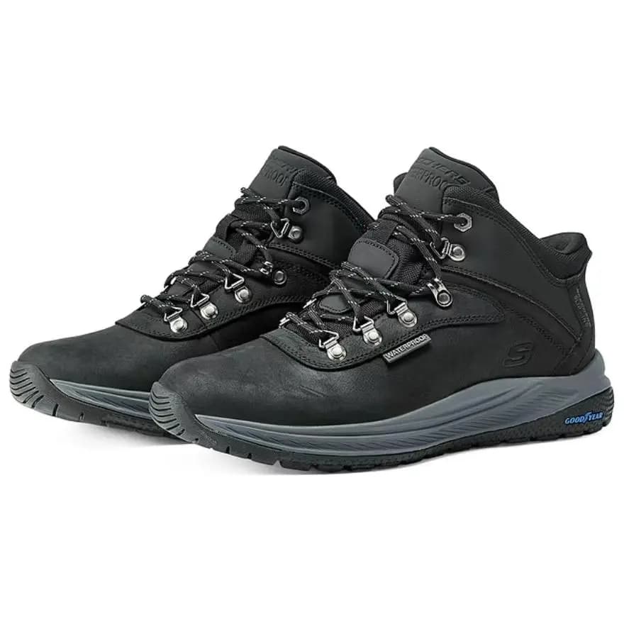 Skechers MENS USA Outdoor Shoes Men Mid-Top Black 2