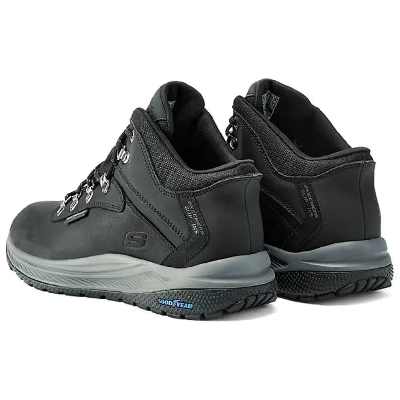 Skechers MENS USA Outdoor Shoes Men Mid-Top Black 3