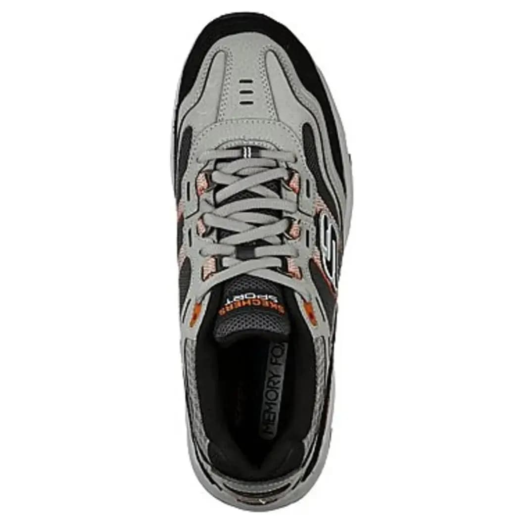 Skechers Outdoor Kişi Ayaqqabısı Boz/Narıncı 4